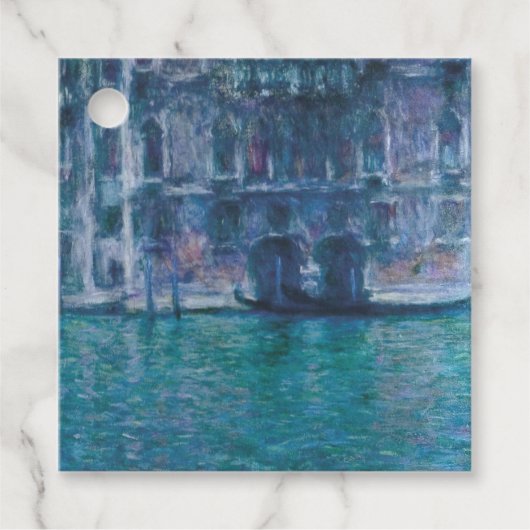 Le palais da Mula Claude Monet Geschenkanhänger (Vorderseite)