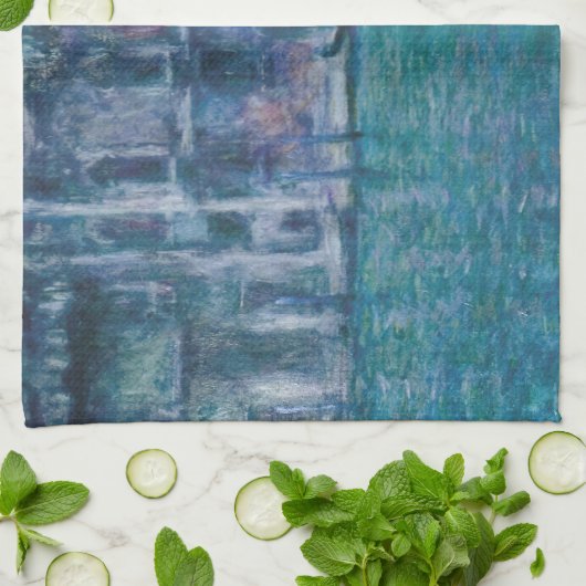 Le palais da Mula Claude Monet Geschirrtuch (Gefaltet)