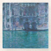 Le palais da Mula Claude Monet Glasuntersetzer (Vorderseite)
