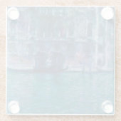 Le palais da Mula Claude Monet Glasuntersetzer (Rückseite)