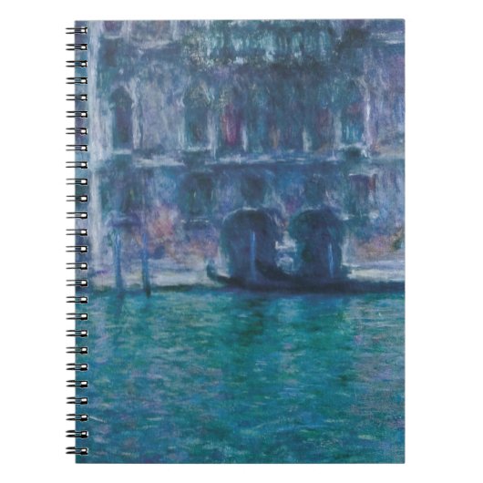 Le palais da Mula Claude Monet Notizblock (Vorderseite)