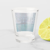 Le palais da Mula Claude Monet Schnapsglas (Rückseite)