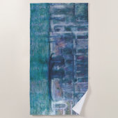 Le palais da Mula Claude Monet Strandtuch (Vorderseite)