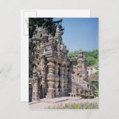 Le Palais Ideal, Baujahr 1879-1912 Postkarte (Vorne/Hinten)