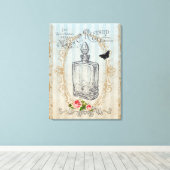 Le Parfum I - Wrapped Canvas Leinwanddruck (Insitu (Holzboden))