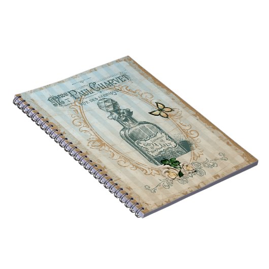 Le Parfum II - Notebook Notizblock (Rechte Seite)