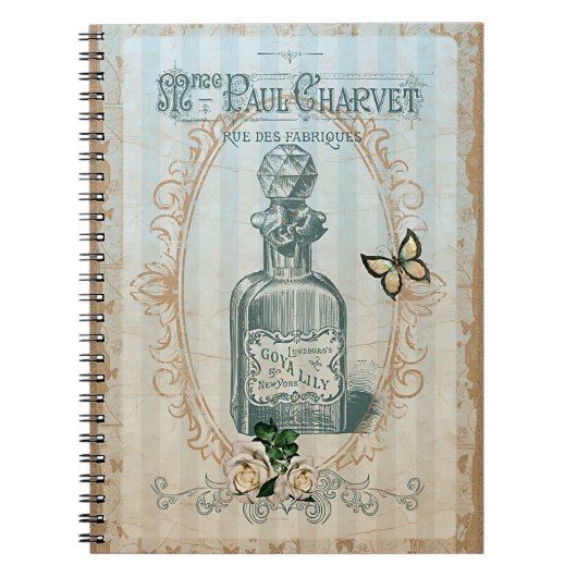 Le Parfum II - Notebook Notizblock (Vorderseite)