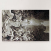 Le Pater - Illustrierte Seite von Alphonse Mucha E Puzzle (Horizontal)