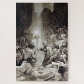 Le Pater - Illustrierte Seite von Alphonse Mucha E Puzzle (Vertikal)