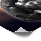 Le Penseur - Der Denker Poster (Ecke)