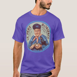 Le Pere Boniface Vintage Francophile Käse Etikett T-Shirt