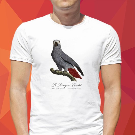 Le Perroquet Cendre - Illustration aus dem 19. Jah T-Shirt