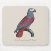 Le Perroquet cendre Tapire Mousepad (Vorne)