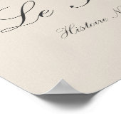 Le Perroquet cendre Tapire Poster (Ecke)