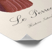 Le Perroquet cendre Tapire Poster (Ecke)