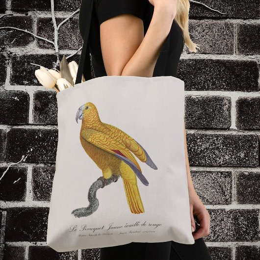 Le Perroquet Jaune ecaille de rouge Tasche