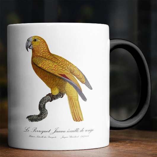 Le Perroquet Jaune ecaille de rouge Verwandlungstasse