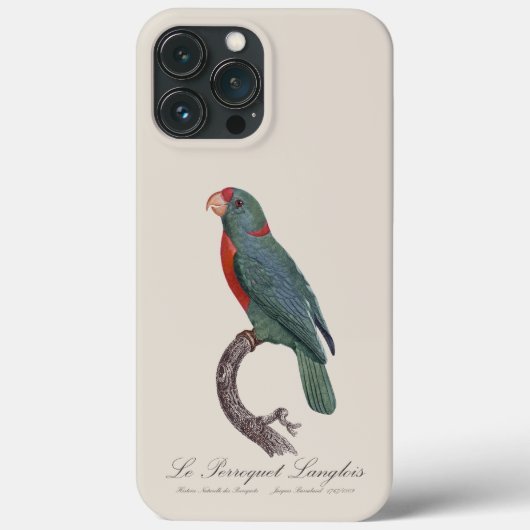 Le Perroquet Langlois Case-Mate iPhone Hülle (Rückseite)