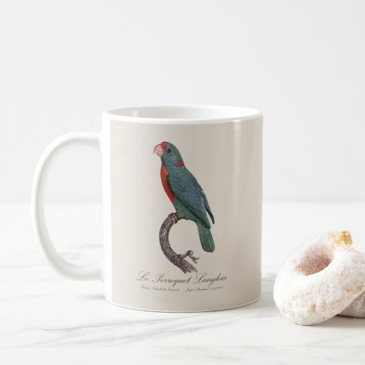 Le Perroquet Langlois Kaffeetasse (Mit Donut)