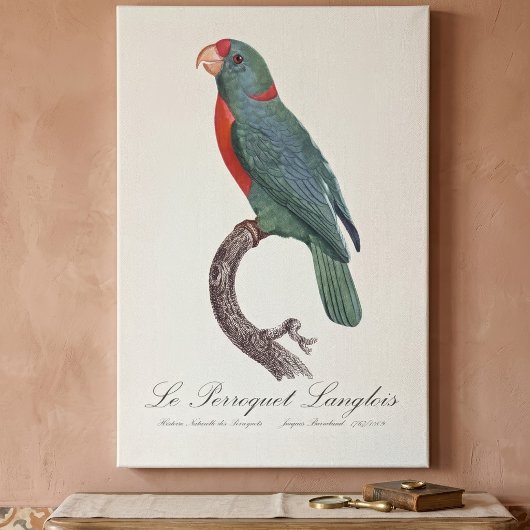 Le Perroquet Langlois Leinwanddruck