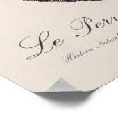 Le Perroquet Langlois Poster (Ecke)