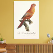 Le Perruche ecarlate Leinwanddruck (Insitu (Wohnzimmer))