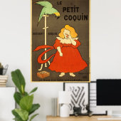 Le Petit Coquin von Cappiello Vintage Werbung Poster (Heimbüro)