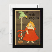 Le Petit Coquin von Cappiello Vintage Werbung Postkarte (Vorne/Hinten)