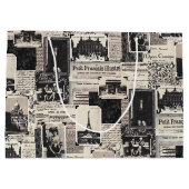 Le Petit Francais Illustre Große Geschenktüte (Rückseite)