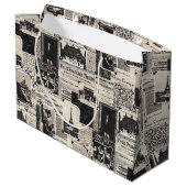 Le Petit Francais Illustre Große Geschenktüte (Rückseite Schrägansicht)