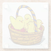 Le Petit Poule OsterDECOR 1 Glasuntersetzer (Rückseite)