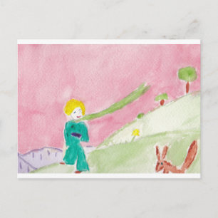 le petit prince postkarte