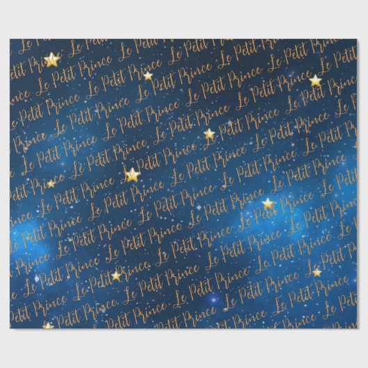 Le Petit Prince Wrapping Paper Geschenkpapier (Flach)