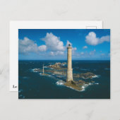 Le phare des Héaux de Bréhat - Côtes-d'Armor - Fra Postkarte (Vorne/Hinten)