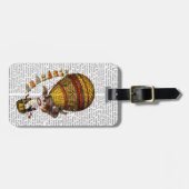 Le Pilote Heißluftballon Gepäckanhänger (Vorderseite horizontal)