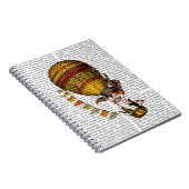 Le Pilote Heißluftballon Notizblock (Rechte Seite)