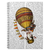 Le Pilote Heißluftballon Notizblock (Vorderseite)