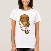 Le Pilote Heißluftballon T-Shirt (Vorderseite)