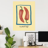 Le Piment Rouge Poster (Heimbüro)