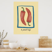 Le Piment Rouge Poster (Küche)