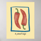 Le Piment Rouge Poster (Vorne)