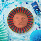 Le Plat D John Trump Plate Pappteller (Party)