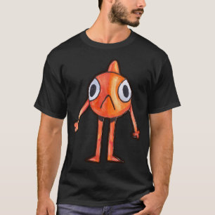 Le Poisson Steve - Lustige launische Charakterkuns T-Shirt