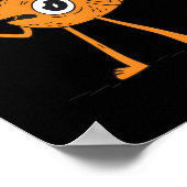 Le Poisson Steve Niedlich & Funny Poster (Ecke)