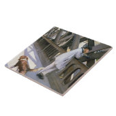 Le Pont de L'Europe: Detail eines stillstehenden Fliese (Seite)