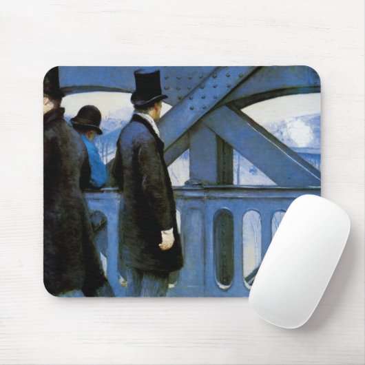 Le Pont de l'Europe Mousepad (Mit Mouse)