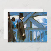 Le Pont de l'Europe von Gustave Caillebotte (Vorne/Hinten)