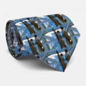 Le Pont de l'Europe von Gustave Caillebotte Krawatte (Gerollt)