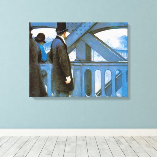 Le Pont de l'Europe von Gustave Caillebotte Leinwanddruck (Insitu (Holzboden))