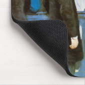 Le Pont de l'Europe von Gustave Caillebotte Mousepad (Ecke)